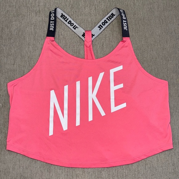 Pink Nike Cropped Tank - Picture 1 of 6